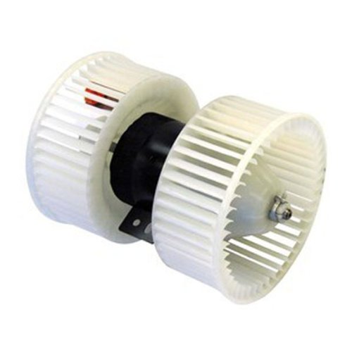 91-95 Acura Legend Front Heater AC Condenser Fan Blower Motor Assembly with Dual Cage - Replacement Part for HVAC System Cooling & Defrosting