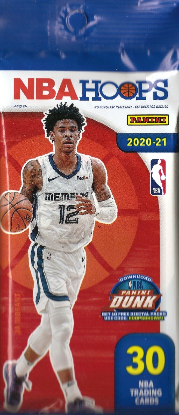 2020-2021 NBA Hoops Trading Cards Value Pack - Complete Set for Collectors, Fans & Investors | Perfect for Gifts, Display & Trading
