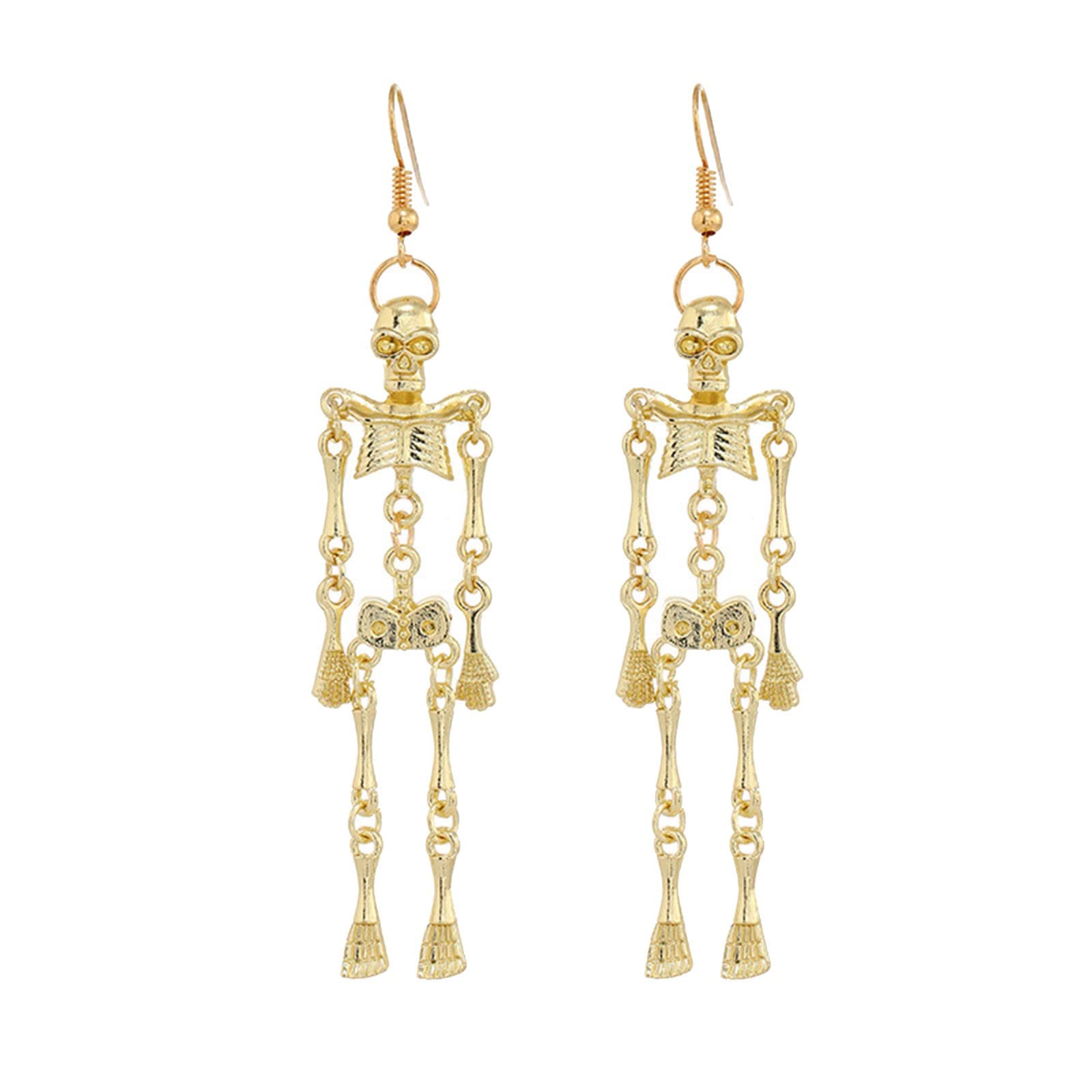 Handmade Beaded Pumpkin Dangle Earrings for Women - Halloween Soccer Costume Party Jewelry Gifts (Floral Drop Studs for Sports Games, Themed Events & Festive Occasions)