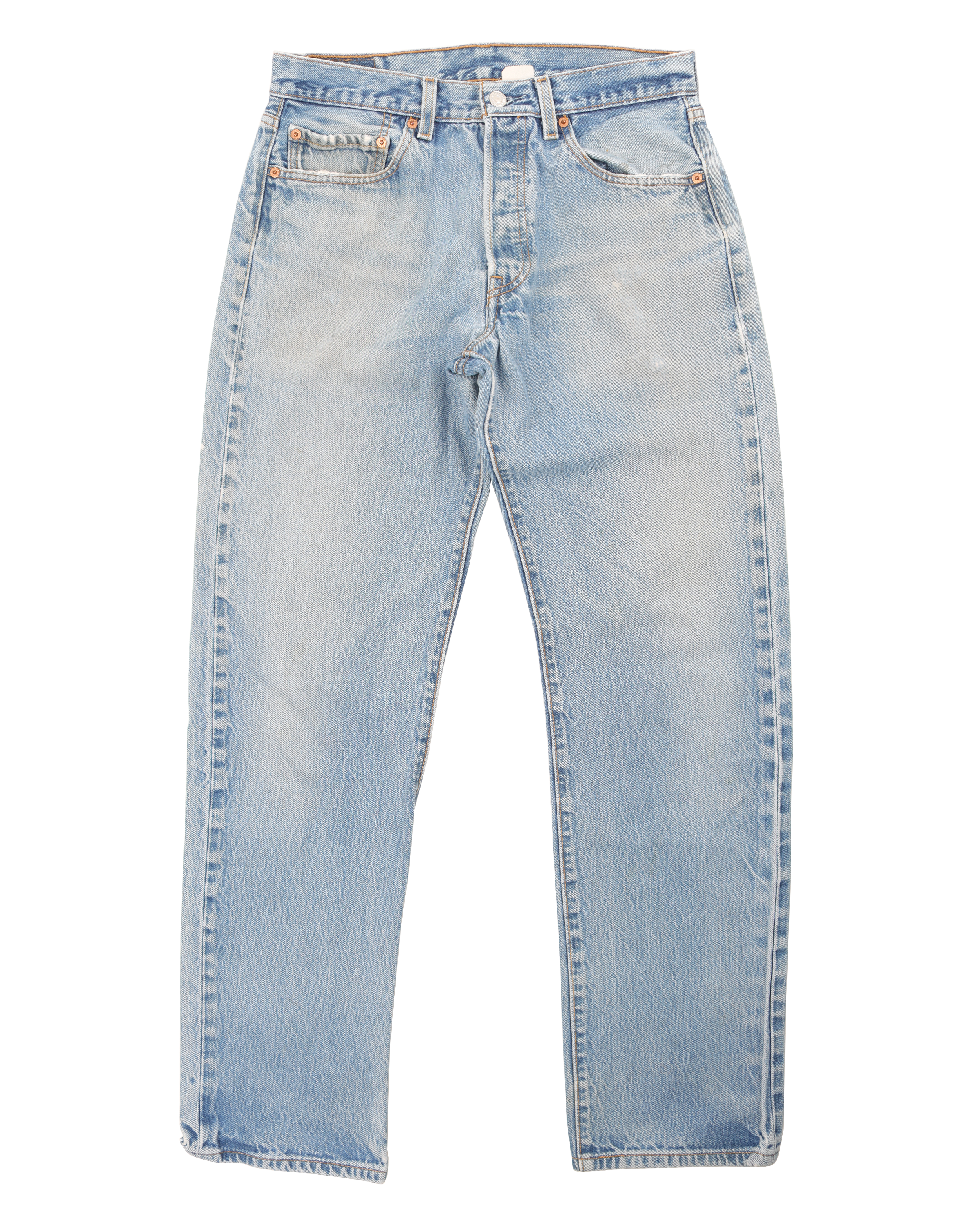 Vintage 1990s Levi's 501 Original Fit Men's Jeans - Classic Blue Denim Pants for Casual Wear & Retro Fashion