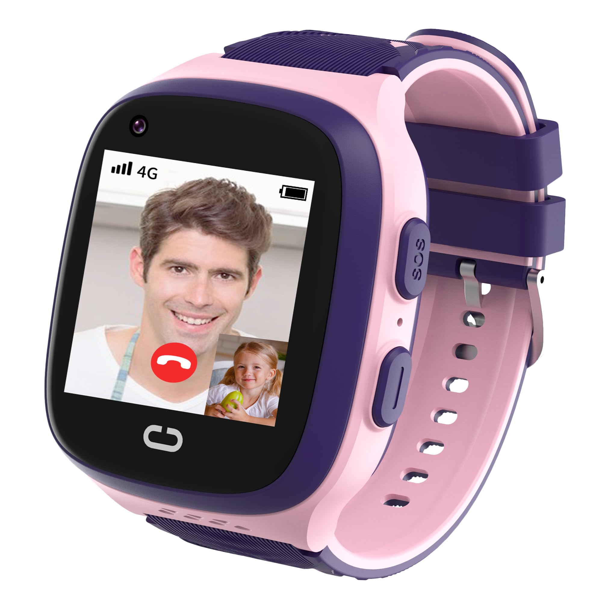 **Kids Smart Watch with GPS Tracker, SOS Calling, Voice Chat & Camera - 4G LTE Waterproof Smartwatch for Boys & Girls Ages 3-12 - Perfect for Safety, Play & Parental Monitoring**    *(Ideal for outdoor adventures, school safety, and keeping parents connected with their children)*