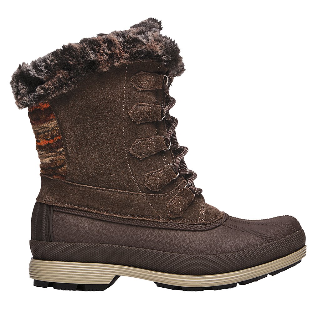 Propét Women's Lumi Tall Lace Boots - Waterproof Winter Snow Boots with Comfortable Cushioning for Cold Weather, Hiking & Outdoor Activities
