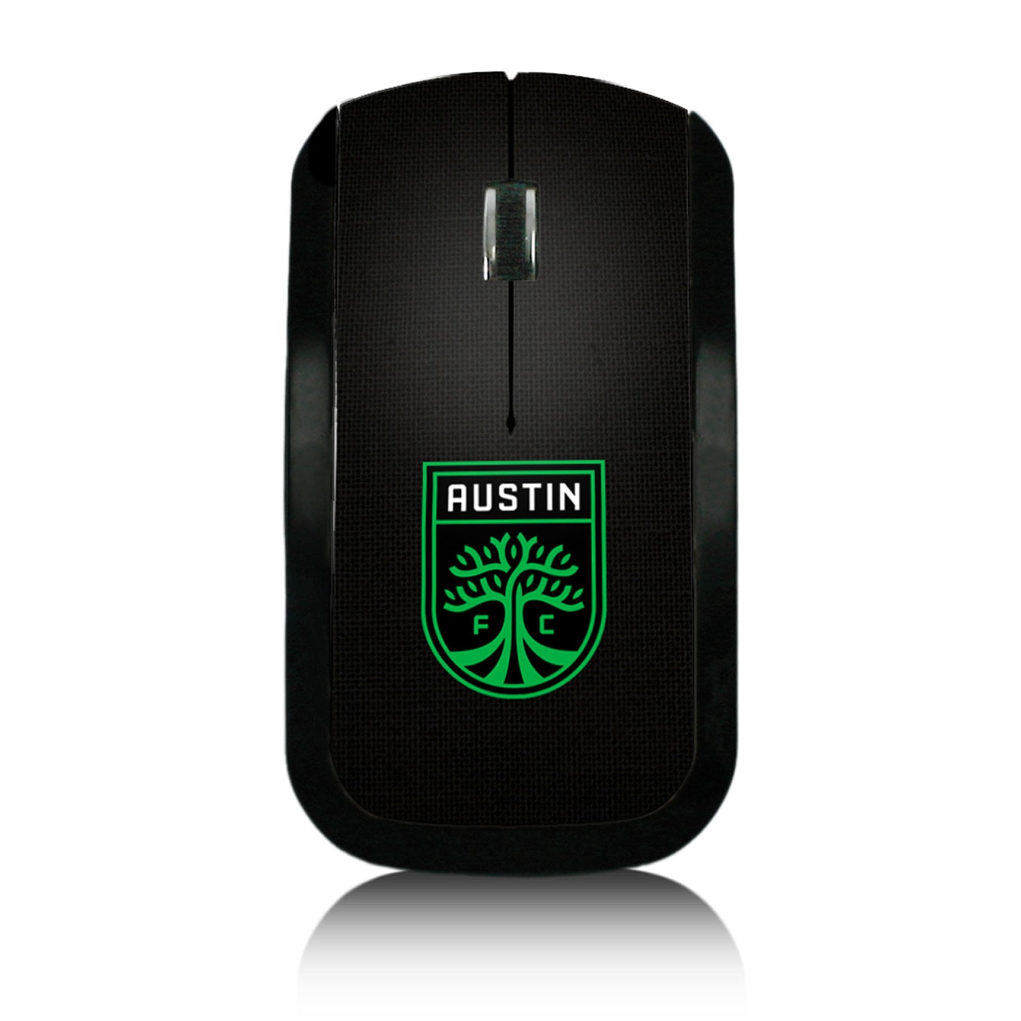 Austin FC Wireless Mouse - Ergonomic USB Optical Mouse for Laptop & PC - Perfect for Gaming, Office Work & Home Use