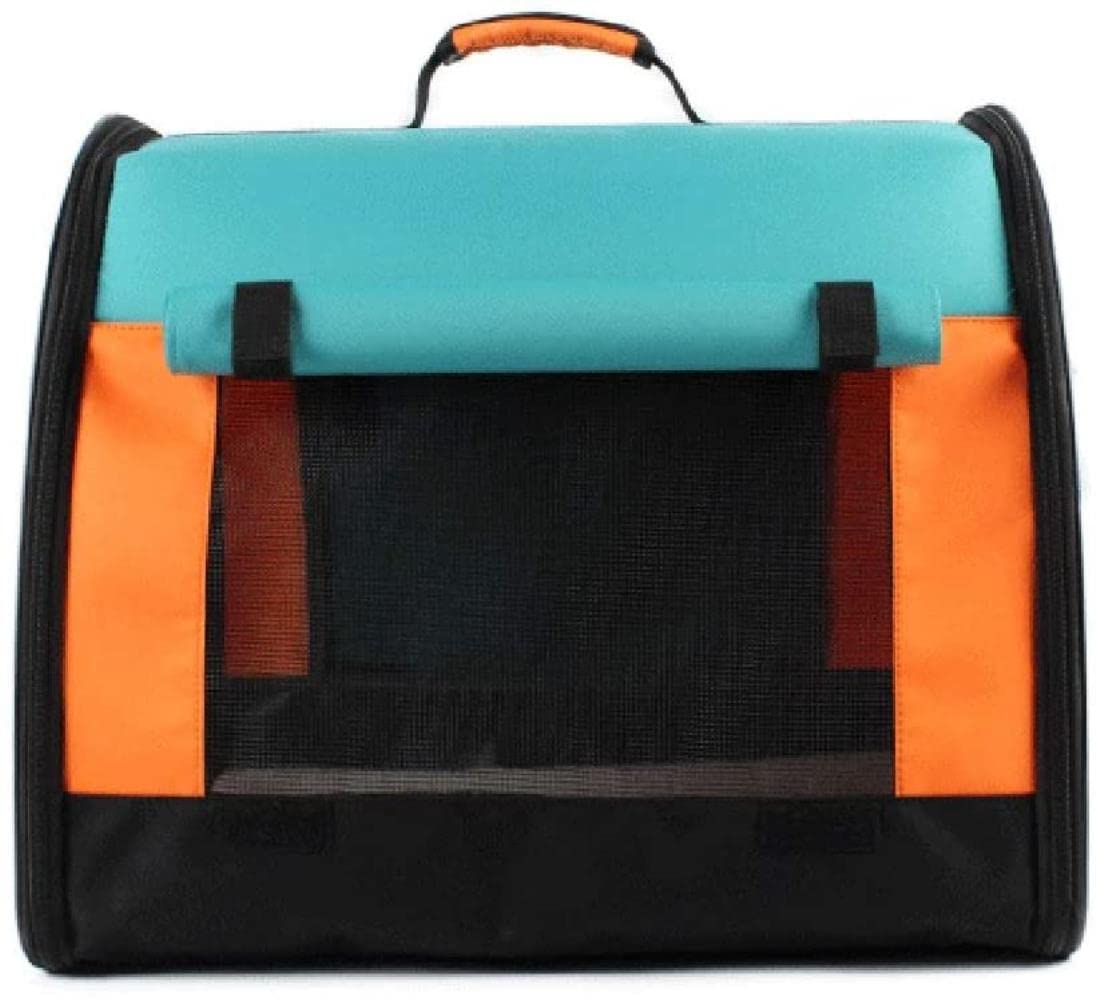 Foldable Pet Carrier Backpack - Breathable Travel Bag for Small & Medium Dogs, Cats, Puppies & Kittens | Portable Shoulder Bag for Outdoor Adventures, Vet Visits & Daily Commutes