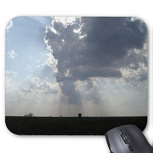 Julyou Mousepad with Sunray Design - Non-Slip Gaming Mouse Mat for PC, Laptop, Office & Home Use - Perfect for Work, Gaming and Daily Computing