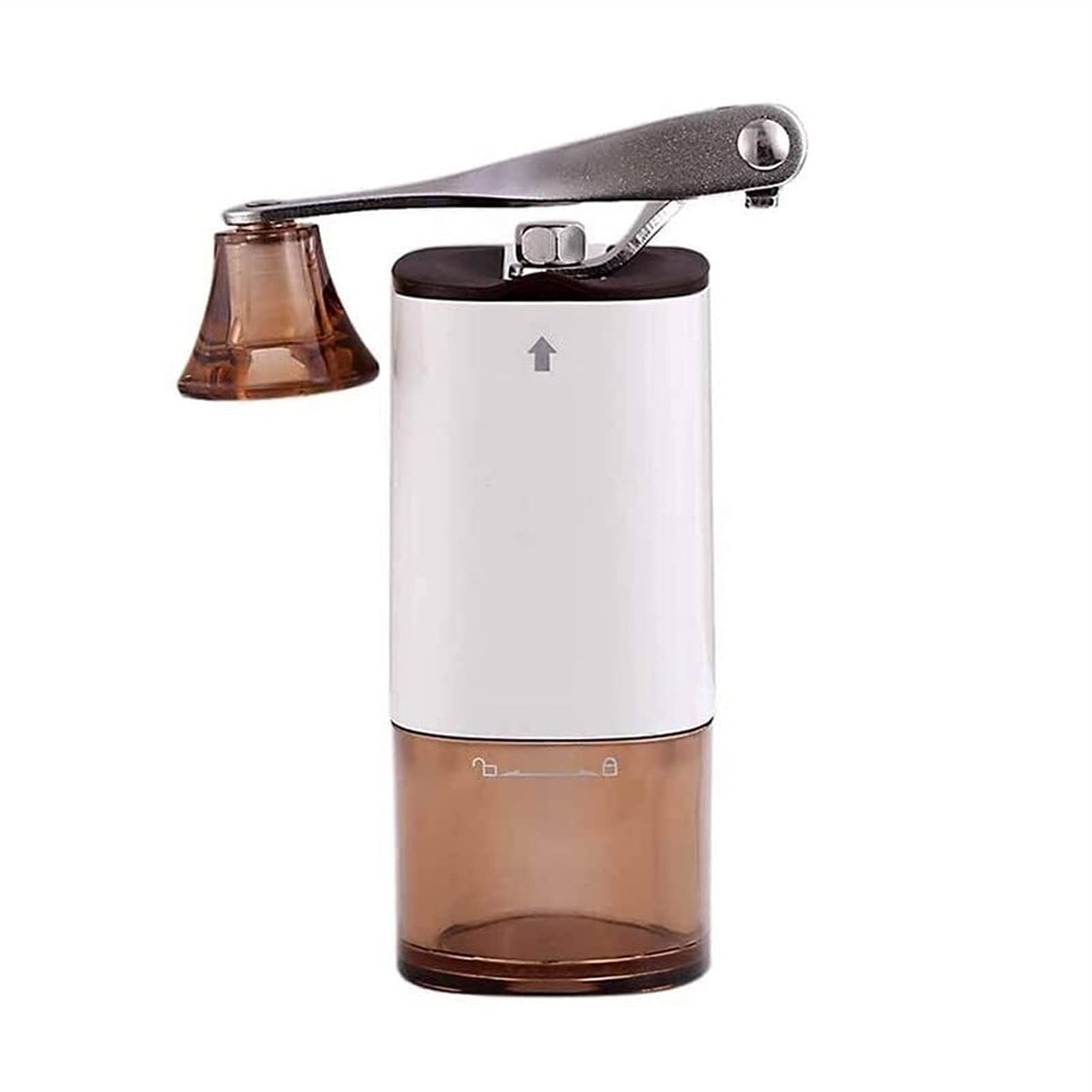 HMBB Portable Espresso Machine & Manual Coffee Grinder with Ceramic Burrs - Compact, Adjustable & Durable for Home, Office, Travel | Perfect for Camping, Gifts & Outdoor Adventures