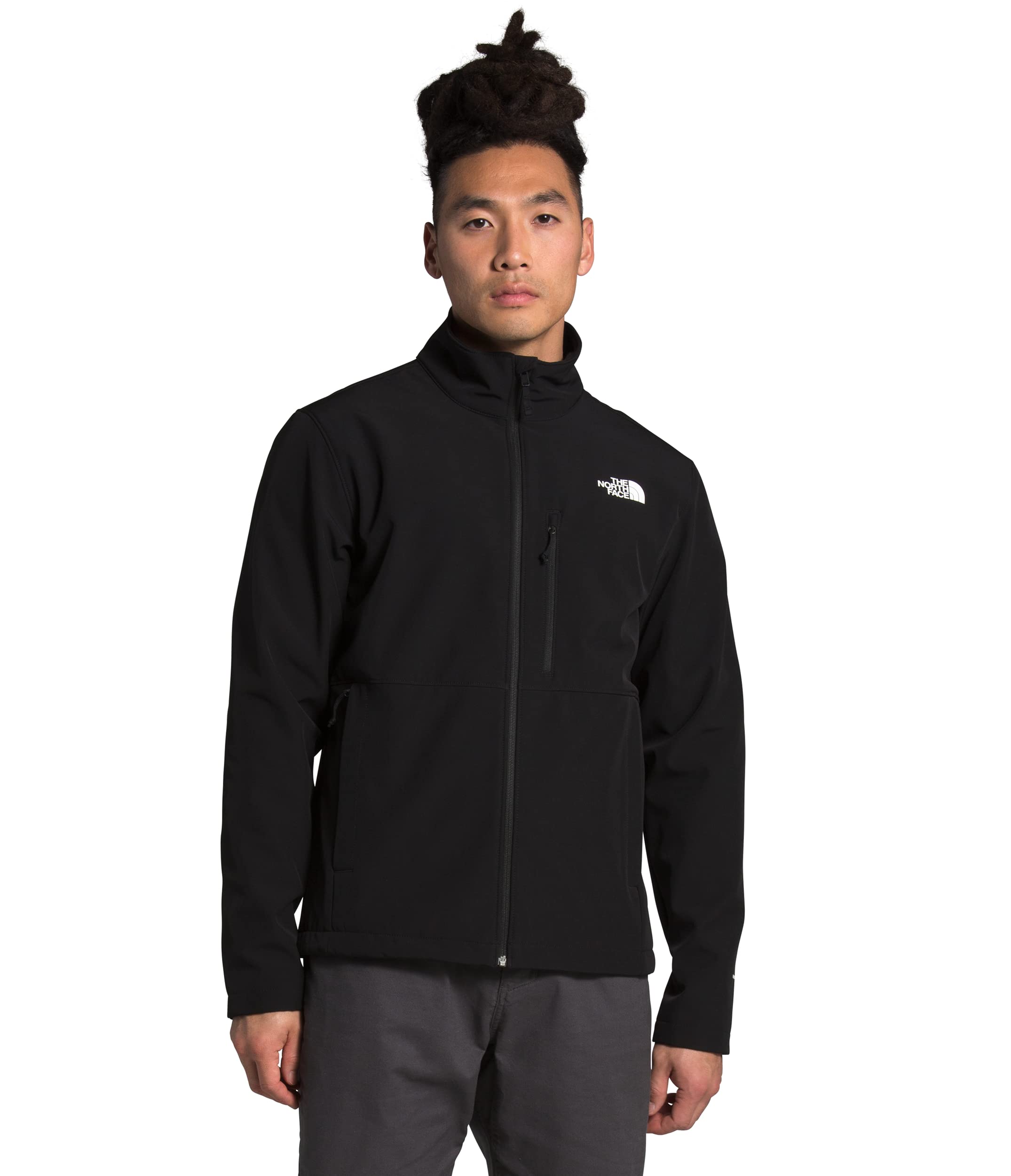 THE NORTH FACE Men's Apex Bionic 2 Jacket - Waterproof Windbreaker, Lightweight Insulated Winter Coat for Hiking, Camping & Outdoor Activities (TNF Black)