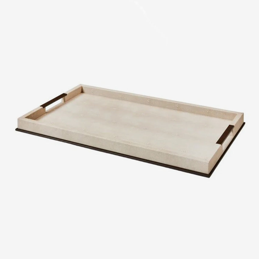 Addison Ross Decorative Tray - Elegant Serving Tray for Coffee Table, Vanity & Home Decor | Perfect for Entertaining, Jewelry Organizer & Bathroom Essentials