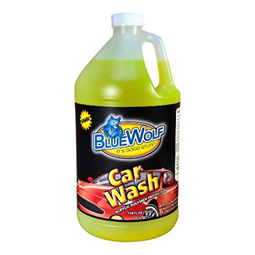 Blue Wolf BW-YWG Car Wash Banana Sponge (6-Pack) - Premium Microfiber Scrubber for Auto Detailing, Cleaning Wheels & Paint - Gentle on Vehicle Surfaces