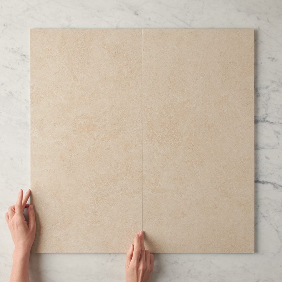 Sydney Matte Sand Stone Look Tile - Premium Porcelain Floor & Wall Tiles for Kitchen, Bathroom, Living Room Decoration