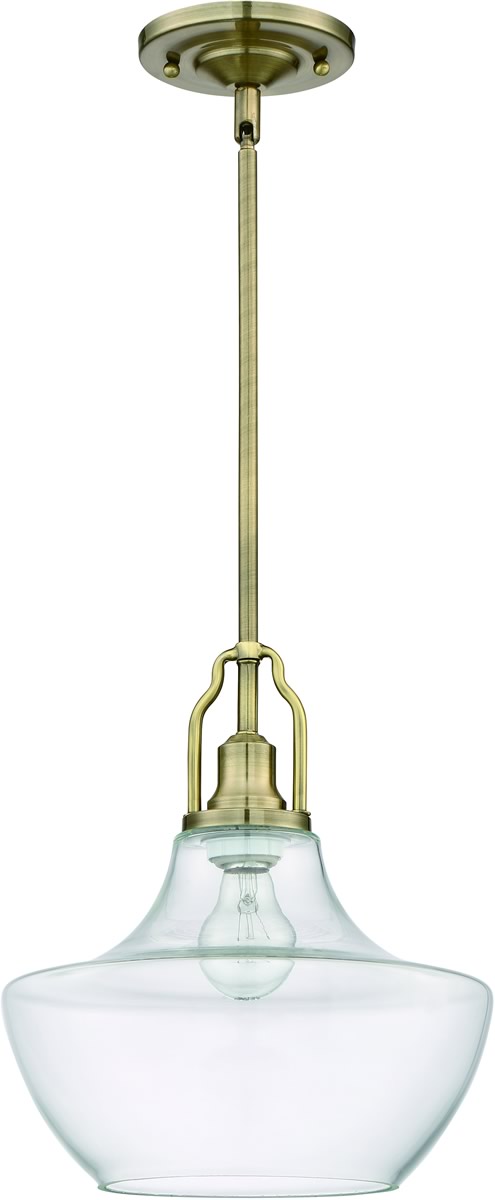 11W Mini Pendant Light with Adjustable Rods in Legacy Brass Finish - Perfect for Kitchen Island, Dining Room, or Entryway Lighting