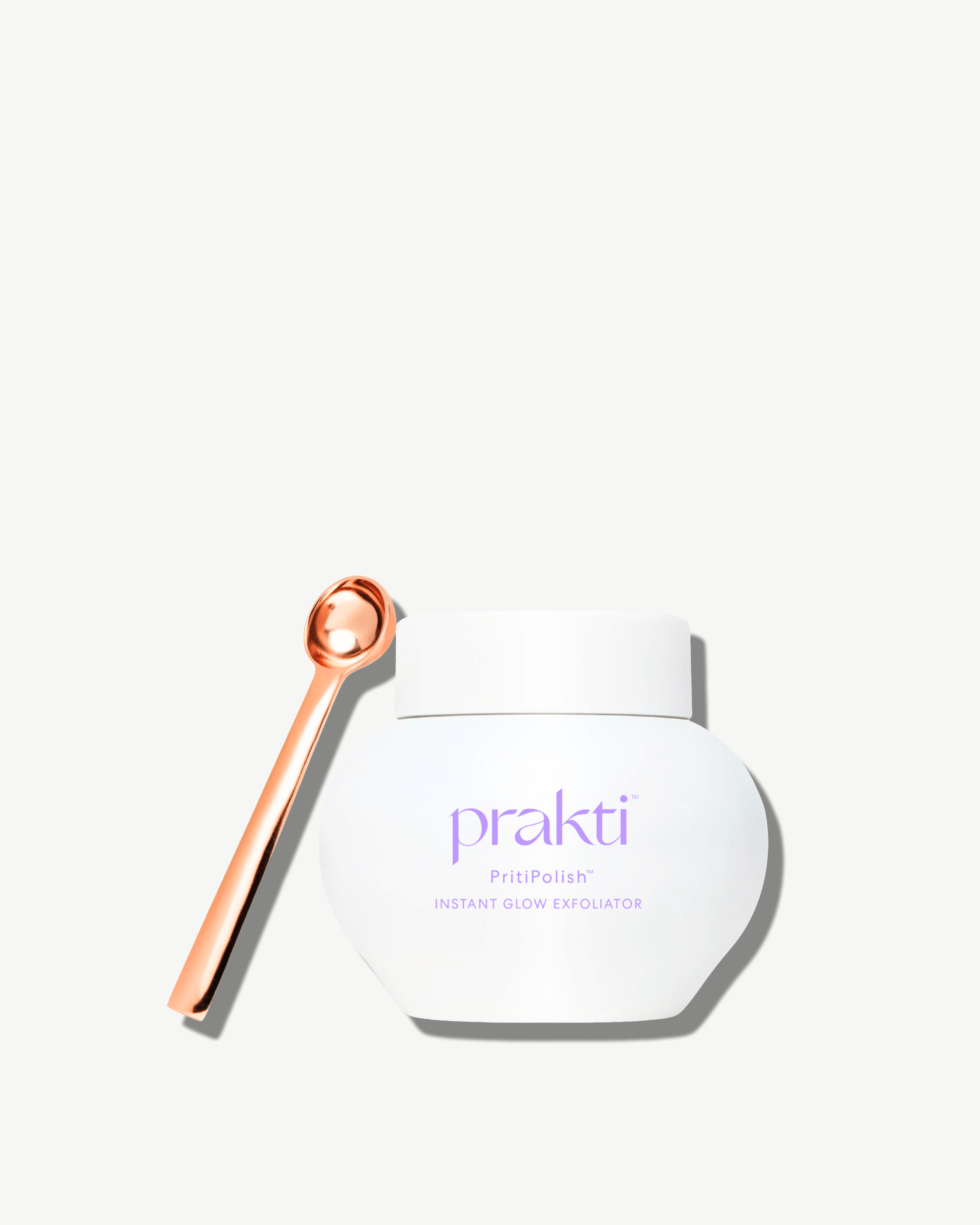 PritiPolish Instant Glow Exfoliator - Gentle Face Scrub for Brightening & Smoothing Skin | Perfect for Daily Skincare Routine & Pre-Makeup Prep