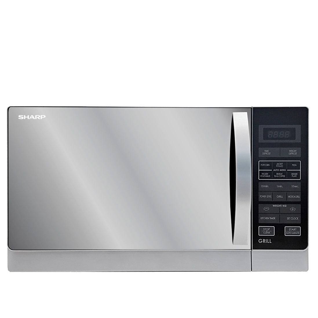 72A1 25L Electric Grill Microwave Oven - 2-in-1 Combo for Fast Cooking & Grilling - Perfect for Small Kitchens, Dorms, and Apartments