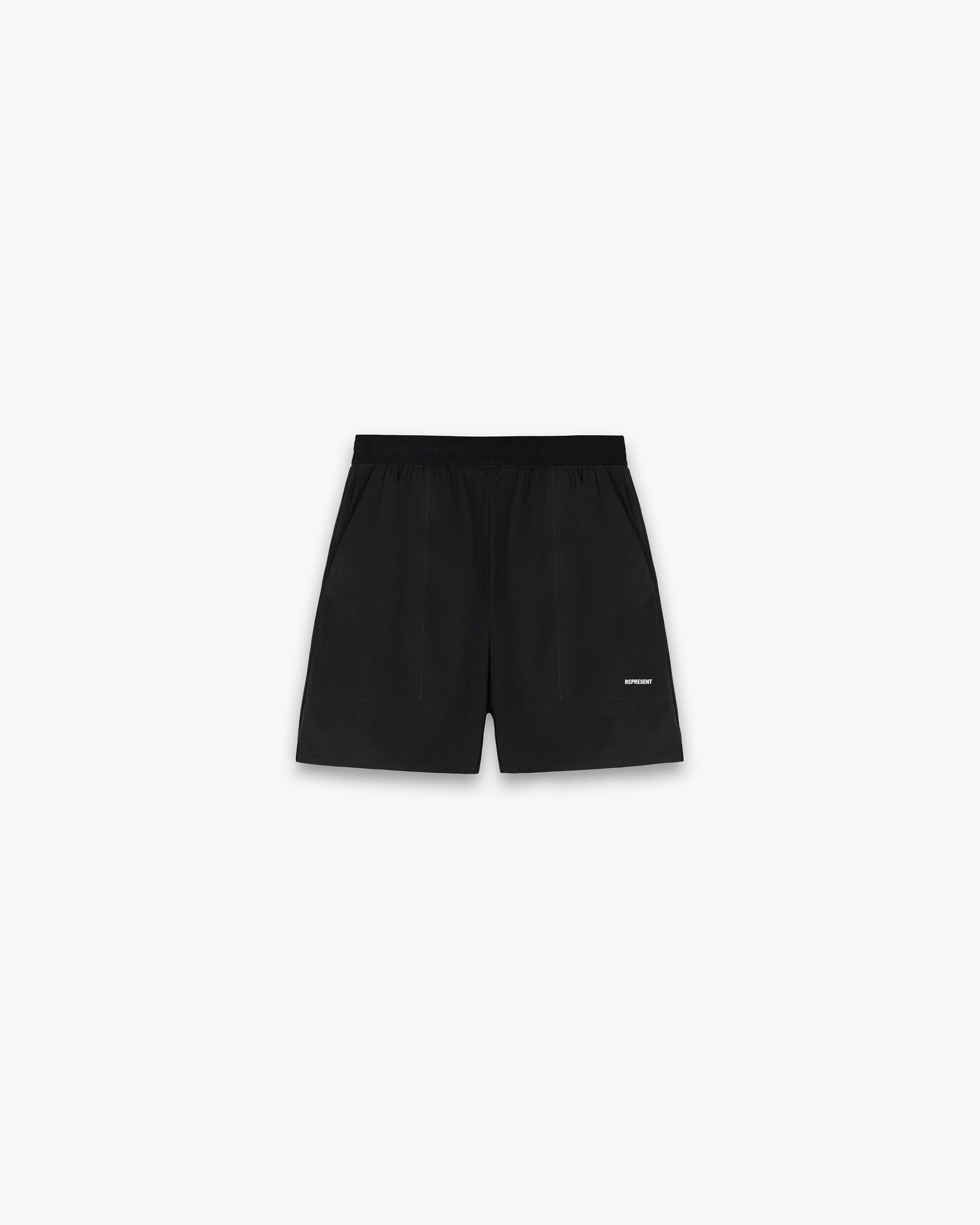 Team 247 Fused Shorts for Men - Breathable Quick-Dry Workout Running Gym Shorts with Pockets - Black - Perfect for Training, Jogging & Casual Wear