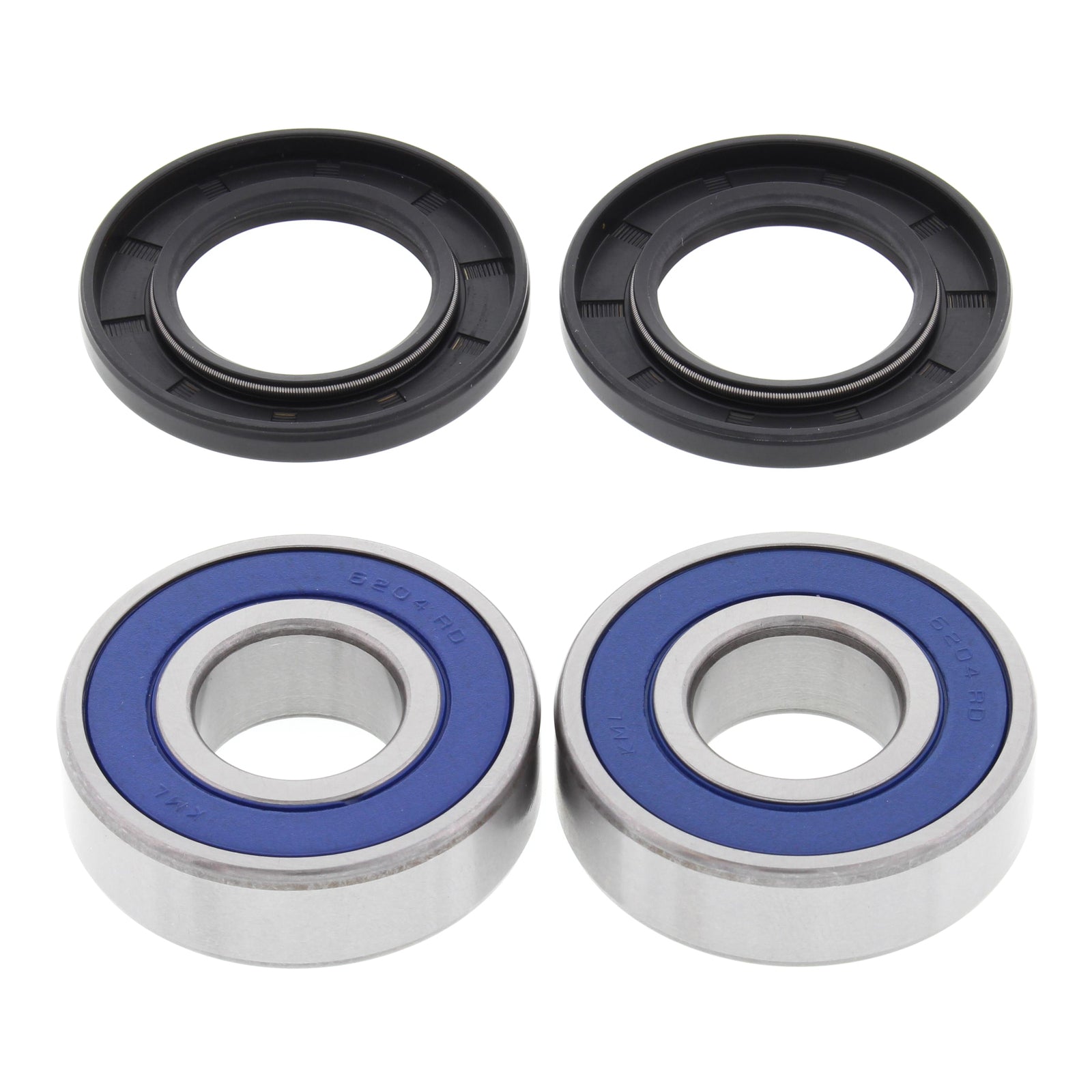 All Balls Racing Wheel Bearing Kit (25-1553) - High Performance Motorcycle Wheel Bearings for Smooth Ride - Perfect for Harley, Honda, Yamaha & More - Ideal for Off-Road, Street & Racing Use