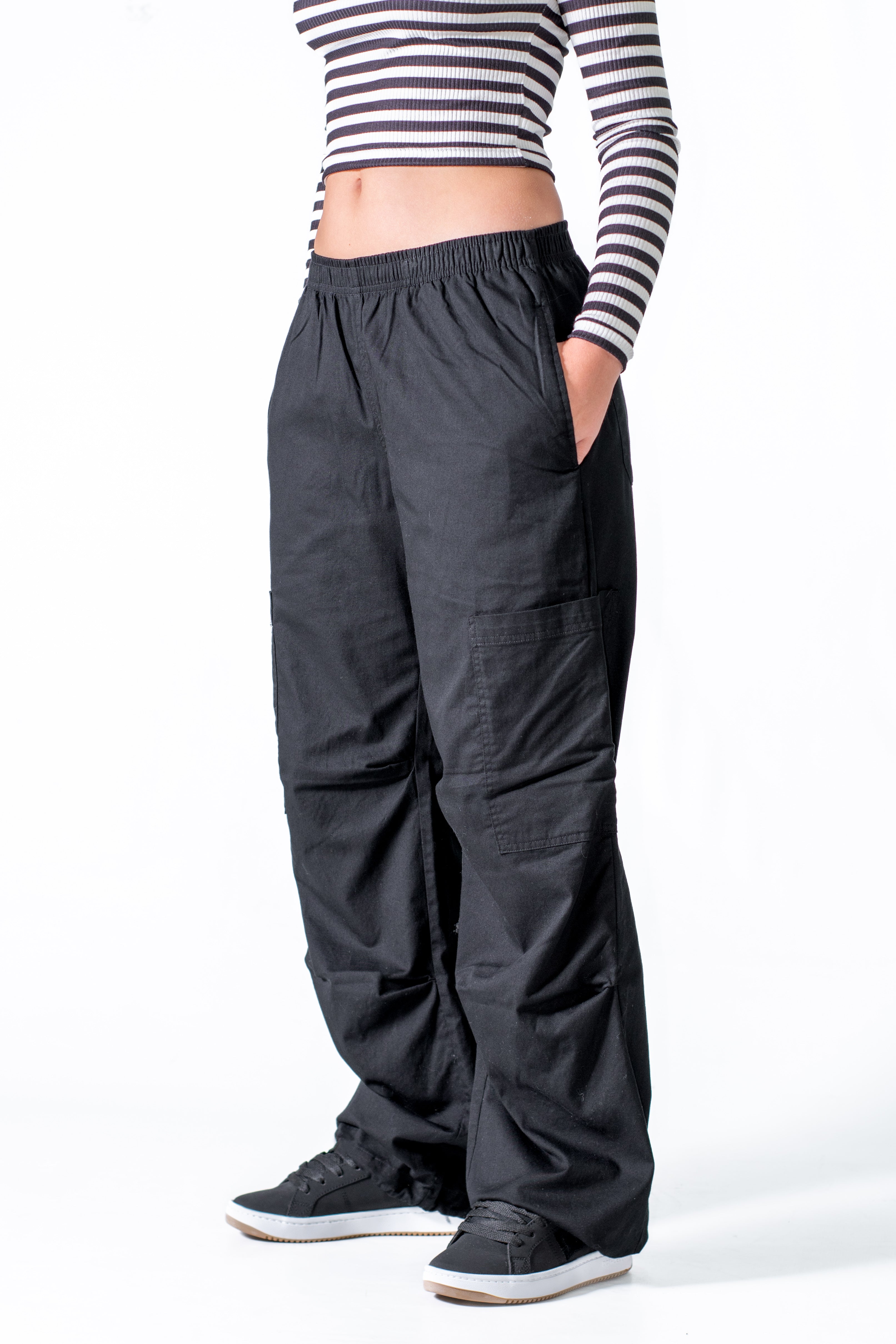 Ocn M Oslo Black Cargo Pants for Men - Durable & Stylish Tactical Trousers for Outdoor, Hiking & Casual Wear