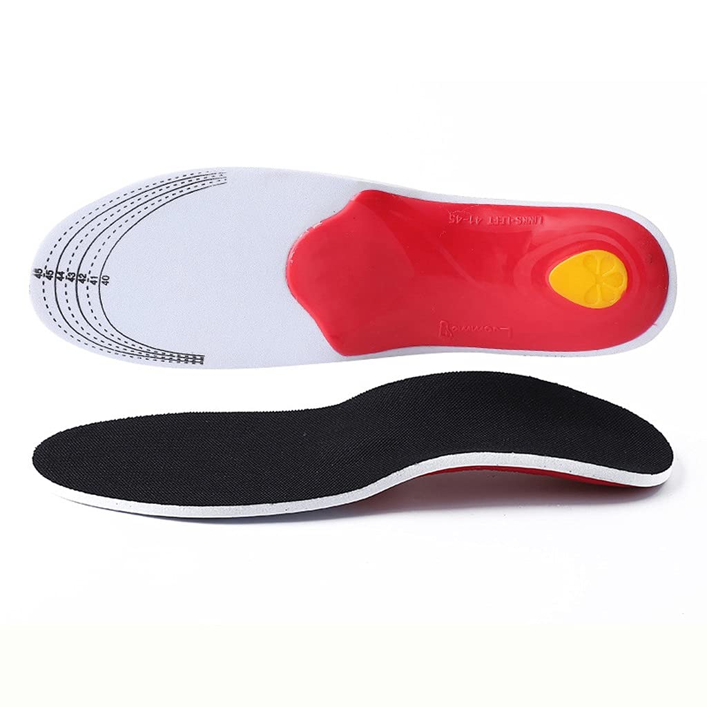 WSSBK Breathable Memory Foam Orthopedic Insoles for Running & Sports - Stretch Cushion Shoe Inserts for Men & Women (4 Pairs, Size 35-40) - Perfect for Jogging, Walking & All-Day Comfort