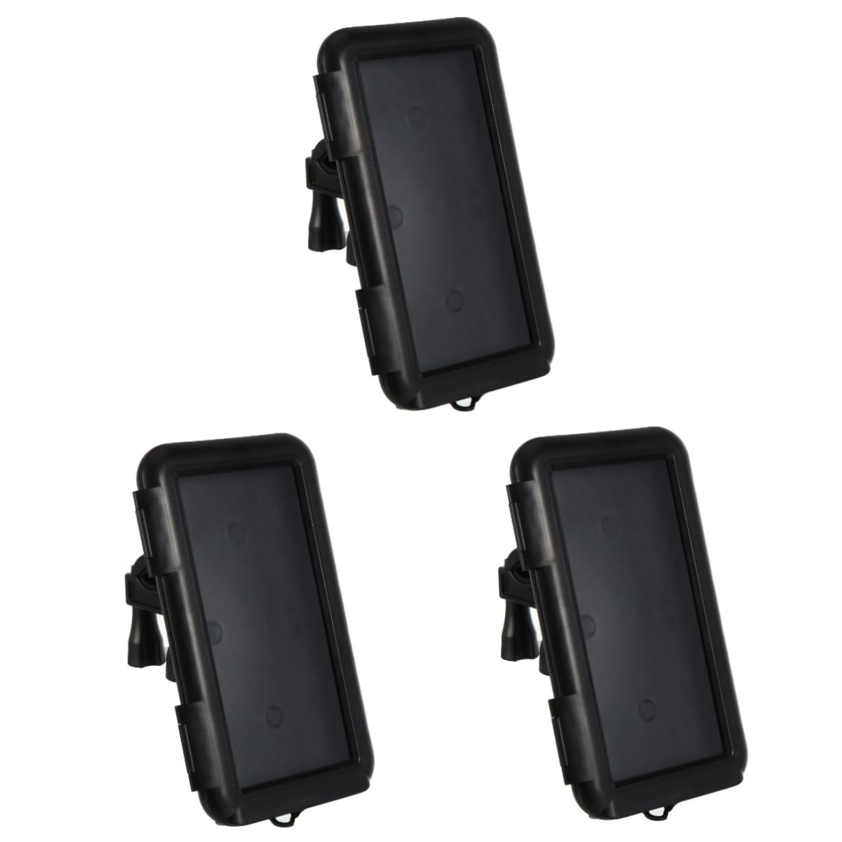 3 Pcs Waterproof Bike Motorcycle Phone Holder - Secure Mobile Cell Phone Mount for Cycling, Commuting, and Outdoor Adventures