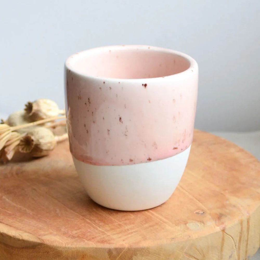 Kim Wallace 12oz Ceramic Mug - Handcrafted Coffee Cup for Home, Office & Gifts | Dusk Color Design | Dishwasher & Microwave Safe