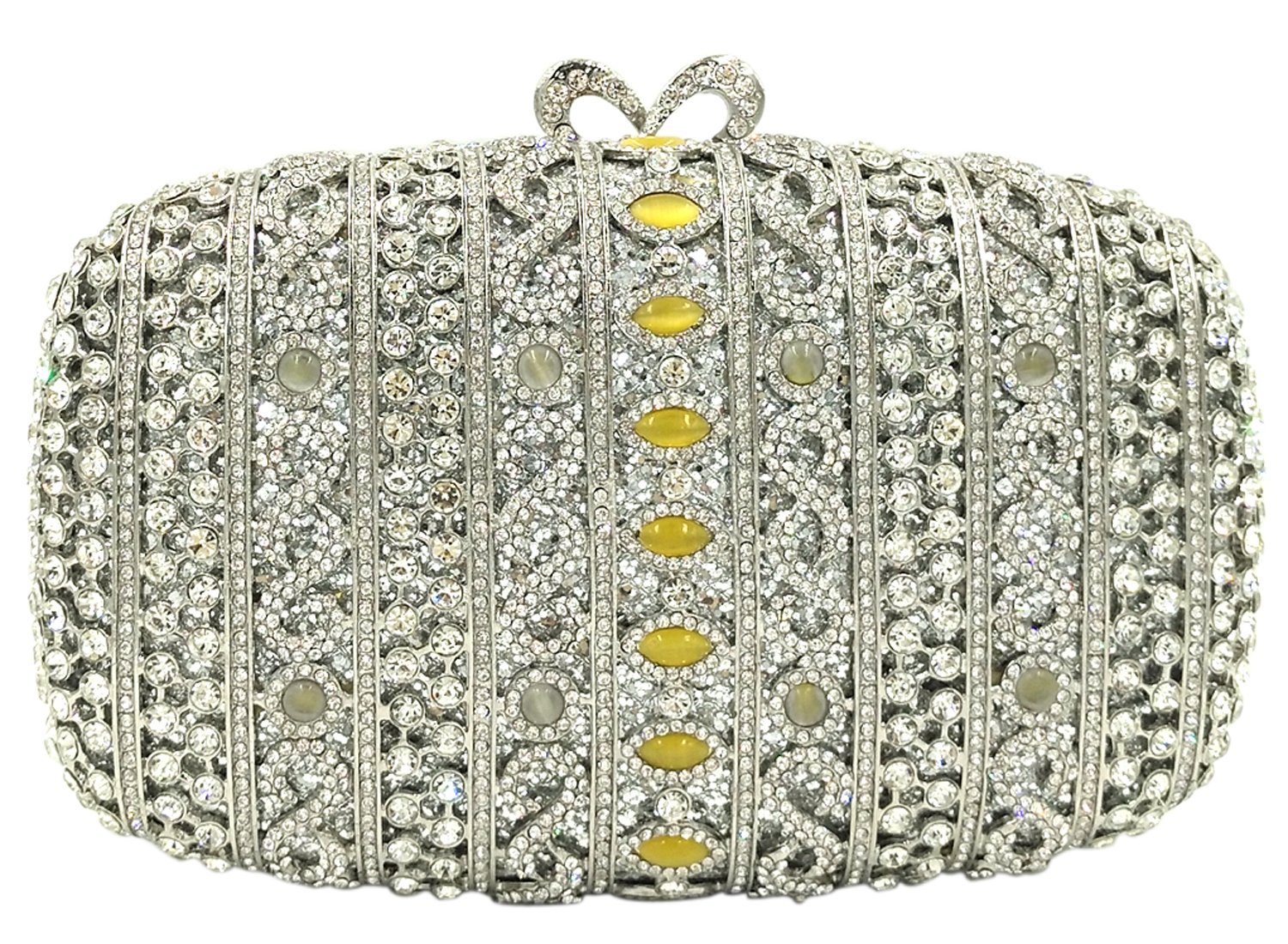 Women's Elegant Shoulder Evening Bag Clutch Purse with Chain - Bridal Party, Prom, Cocktail Dress Handbag for Lipstick & Keys | Perfect for Weddings, Date Nights & Formal Events
