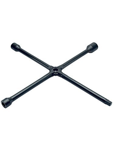 Ken-Tool 4-Way Heavy Duty Lug Wrench with Service Arm - Perfect for Tire Changes, Auto Repair & Emergency Roadside Assistance