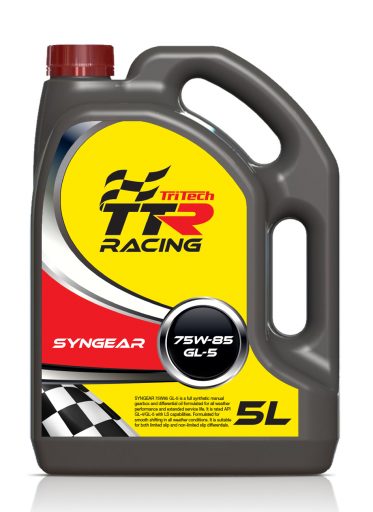TRITECH GEAR LUBRICANT SYNGEAR 75W85 GL 5 - High Performance Gear Oil for Smooth Shifting & Long-Lasting Protection - Ideal for Manual Transmissions, Differentials & Off-Road Vehicles