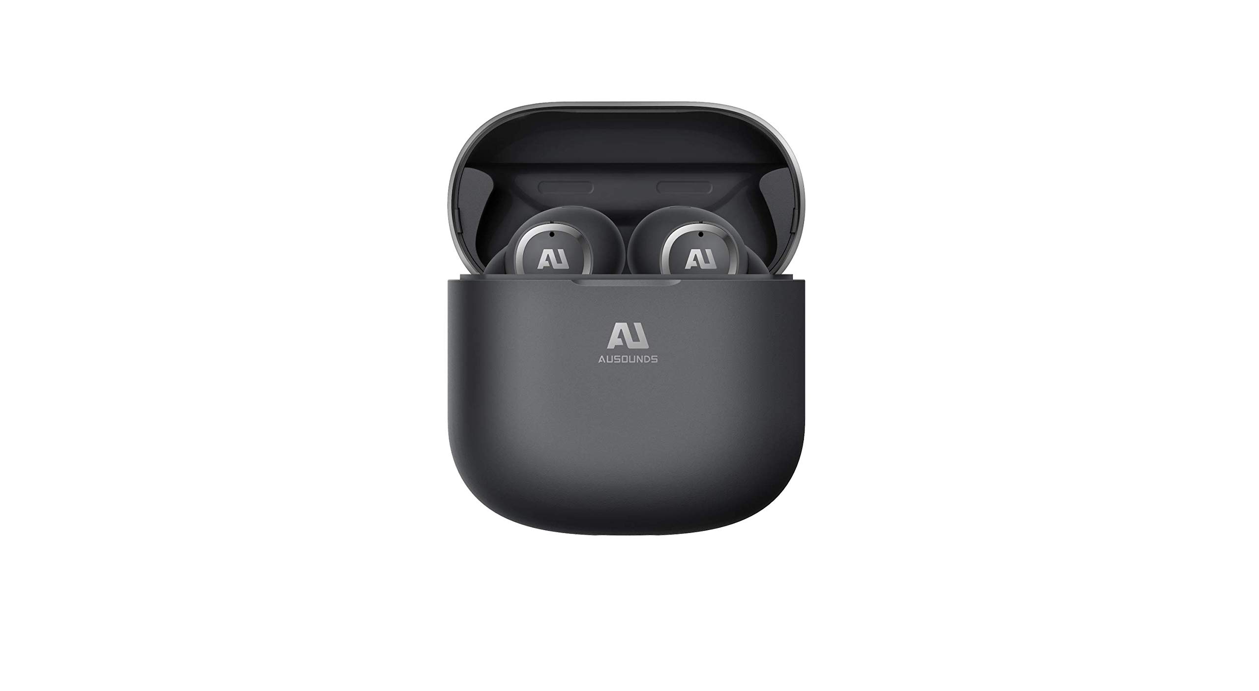 Ausounds AU-Stream ANC True Wireless Bluetooth Earbuds with Noise Cancelling - Black | Wireless Headphones for Workout, Travel & Commuting