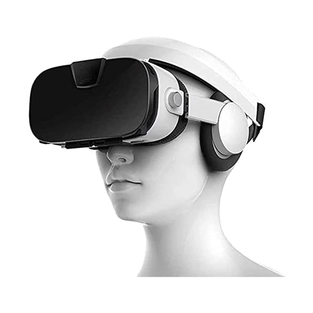 HAOSIZHEYU Virtual Reality Headset for Movies & Games - 3D VR Glasses with Head Mount for Immersive Experience | Perfect for Gaming, Movie Watching & Virtual Tours