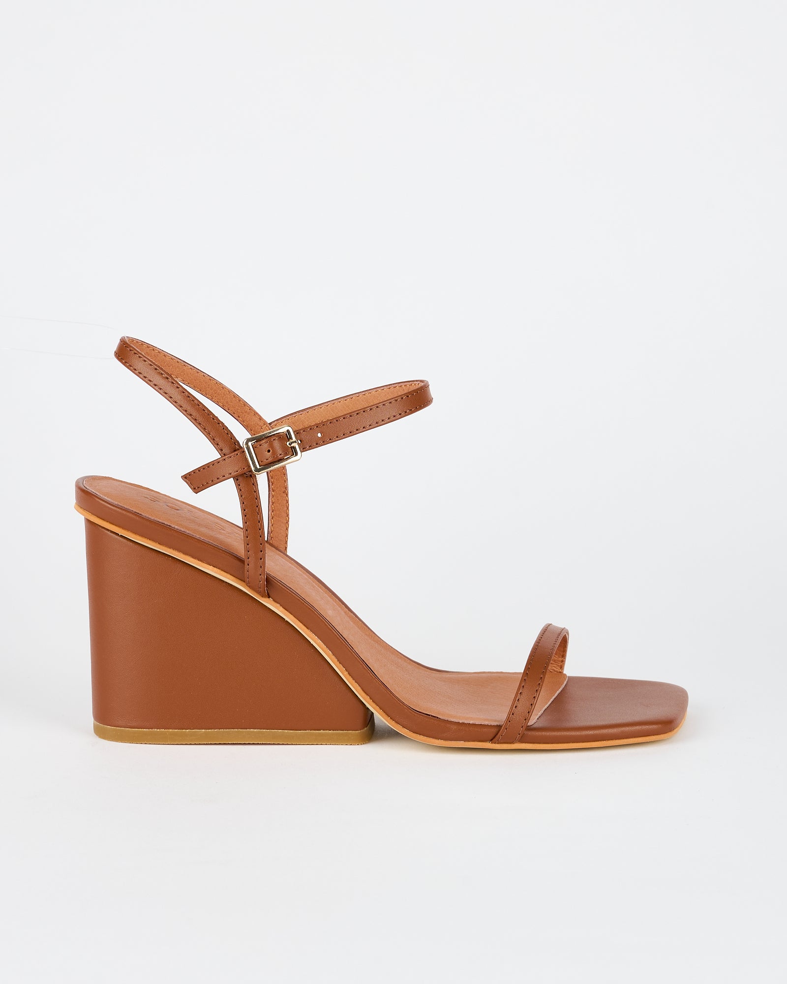 Mercer Heel Toffee - Premium Comfortable Women's Block Heel Shoes for Work, Office & Casual Wear | Elegant & Stylish Footwear for Everyday Use