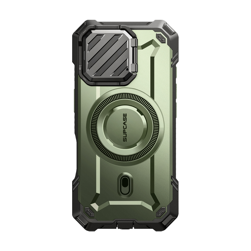 iPhone 16 Pro Max 6.9 Inch Unicorn Beetle MAG XT MagSafe Protective Case - Dark Green | Shockproof & Anti-Scratch Cover for Everyday Use, Travel & Outdoor Activities