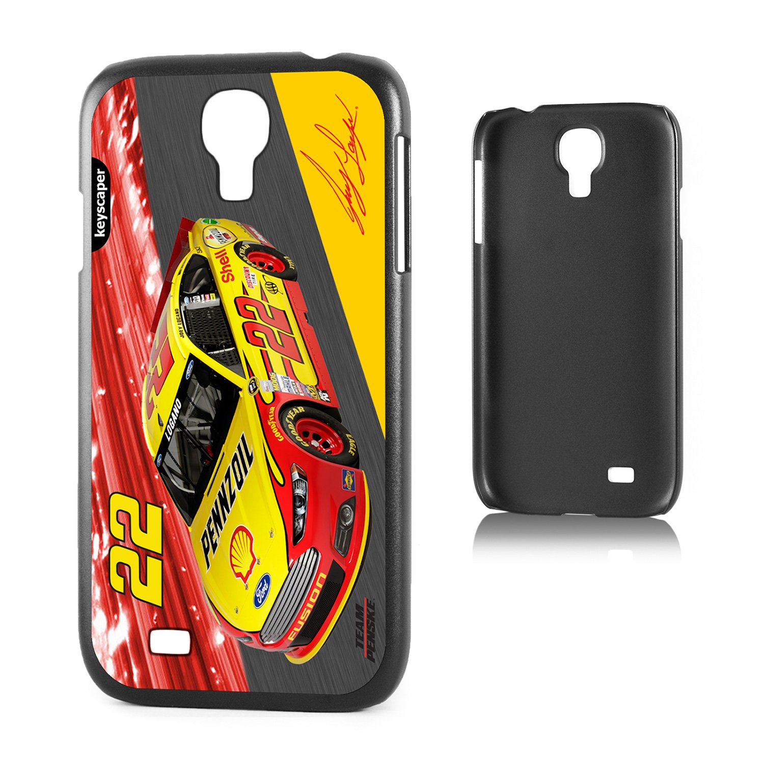 Joey Logano 22PENZ Samsung Galaxy S4 Phone Case - Durable Protective Cover for Samsung S4 - Perfect for Racing Fans & Everyday Use
