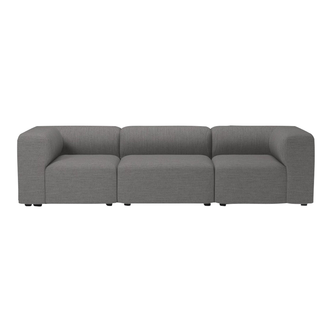 Modern 3-Seater Angle Sofa - Comfortable L-Shaped Sectional Couch for Living Room, Lounge & Small Spaces - Perfect for Apartments, Dorms & Home Theater Seating