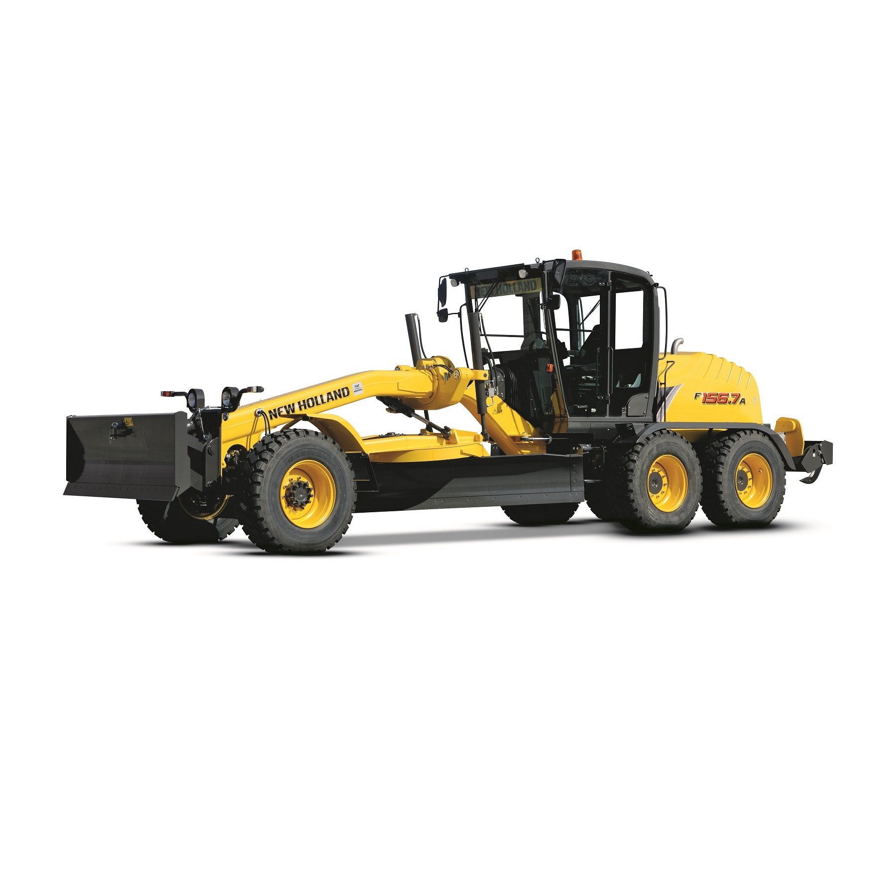 1:50 Scale New Holland F156.7 Grader Die-Cast Model Toy - Heavy Equipment Collector's Item for Construction Enthusiasts & Kids (Ideal for Display, Gifts, and Construction-Themed Play)