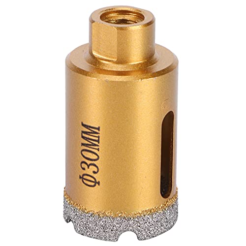 30mm Hole Saw Drill Bit for Tile & Wall - Low Cutting Resistance, Neat & Precise Openings - Perfect for Bathroom Renovation & DIY Projects
