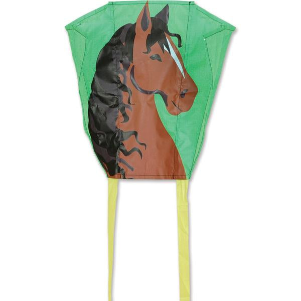 Mini Horse Backpack Kite - Lightweight Nylon Outdoor Flying Toy for Kids & Adults - Perfect for Beach, Park, Picnics and Family Fun Days
