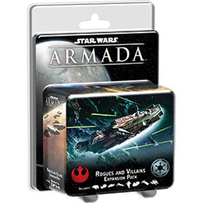 Star Wars Armada: Rogues and Villains Expansion Pack - Strategic Board Game for Collectors & Fans | Perfect for Game Nights & Star Wars Themed Events