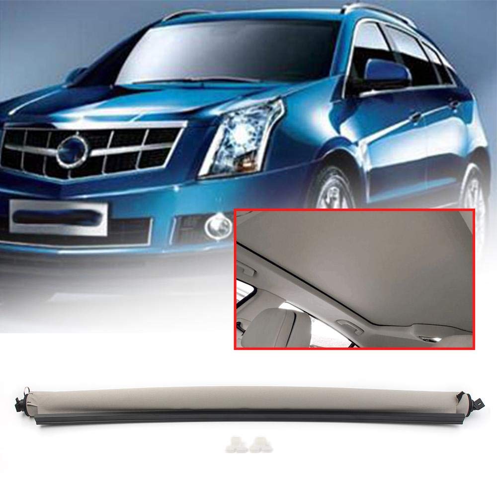 Premium Car Windshield Sun Shade for Cadillac SRX 2010-2016 | UV Protection & Heat Blocking | Foldable Sunshade for Overnight Camping & Outdoor Travel | Gray