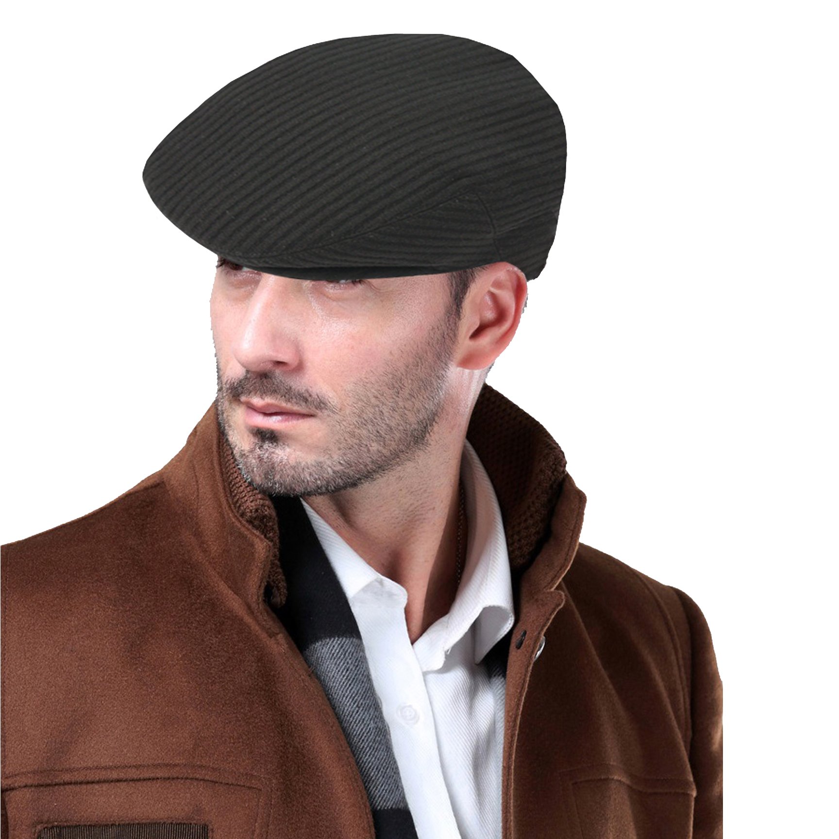 Premium Wool Ivy Newsboy Hat for Men - Stylish & Warm