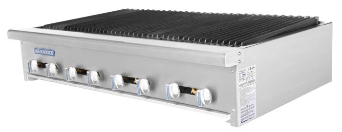 GK & Radiance TARB 48-Inch Commercial Radiant Broiler Countertop Oven - Perfect for Restaurants, Diners, and Catering Businesses