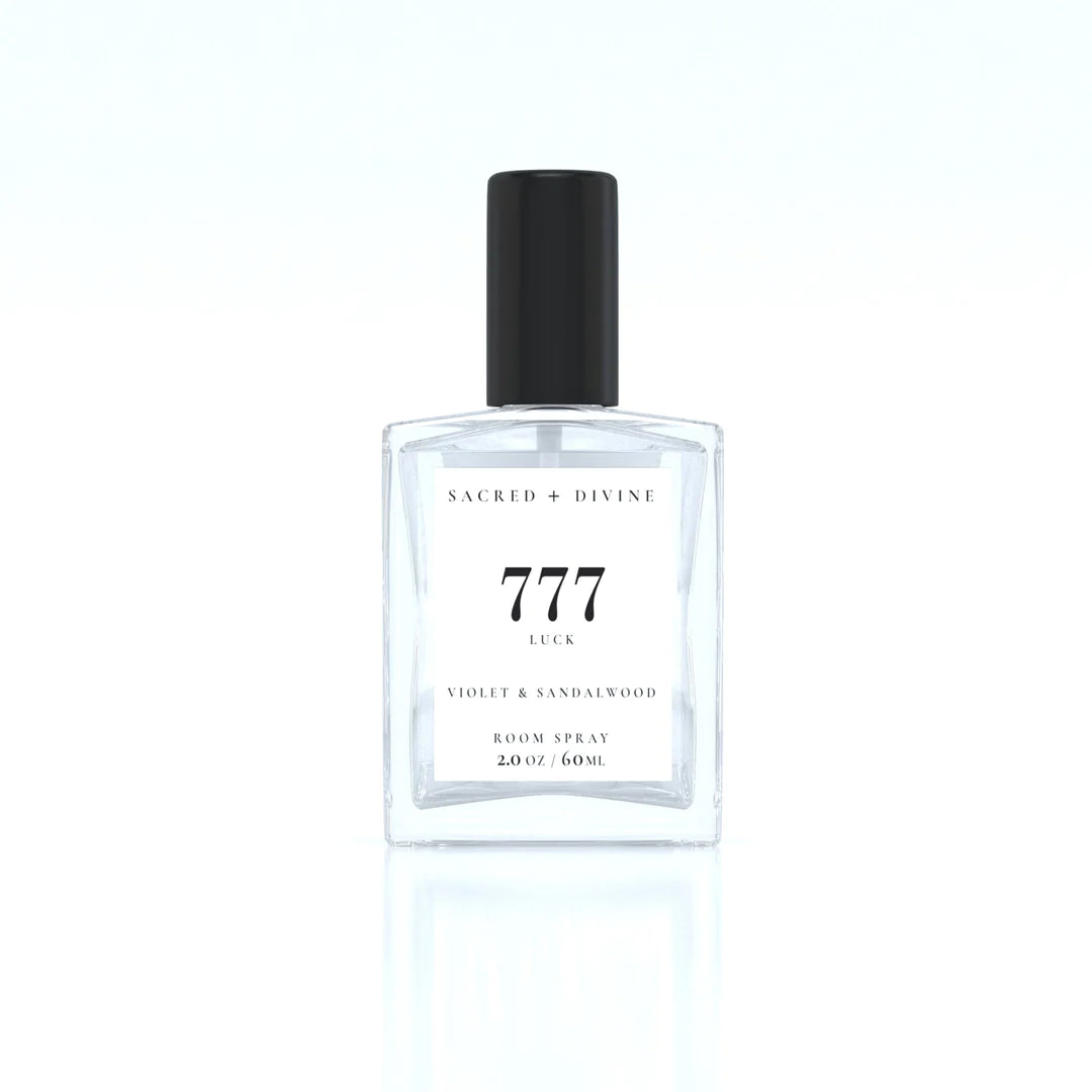 777 Luck Room Spray - Natural Aromatherapy Mist for Home, Office & Meditation | Positive Energy & Good Fortune Enhancer