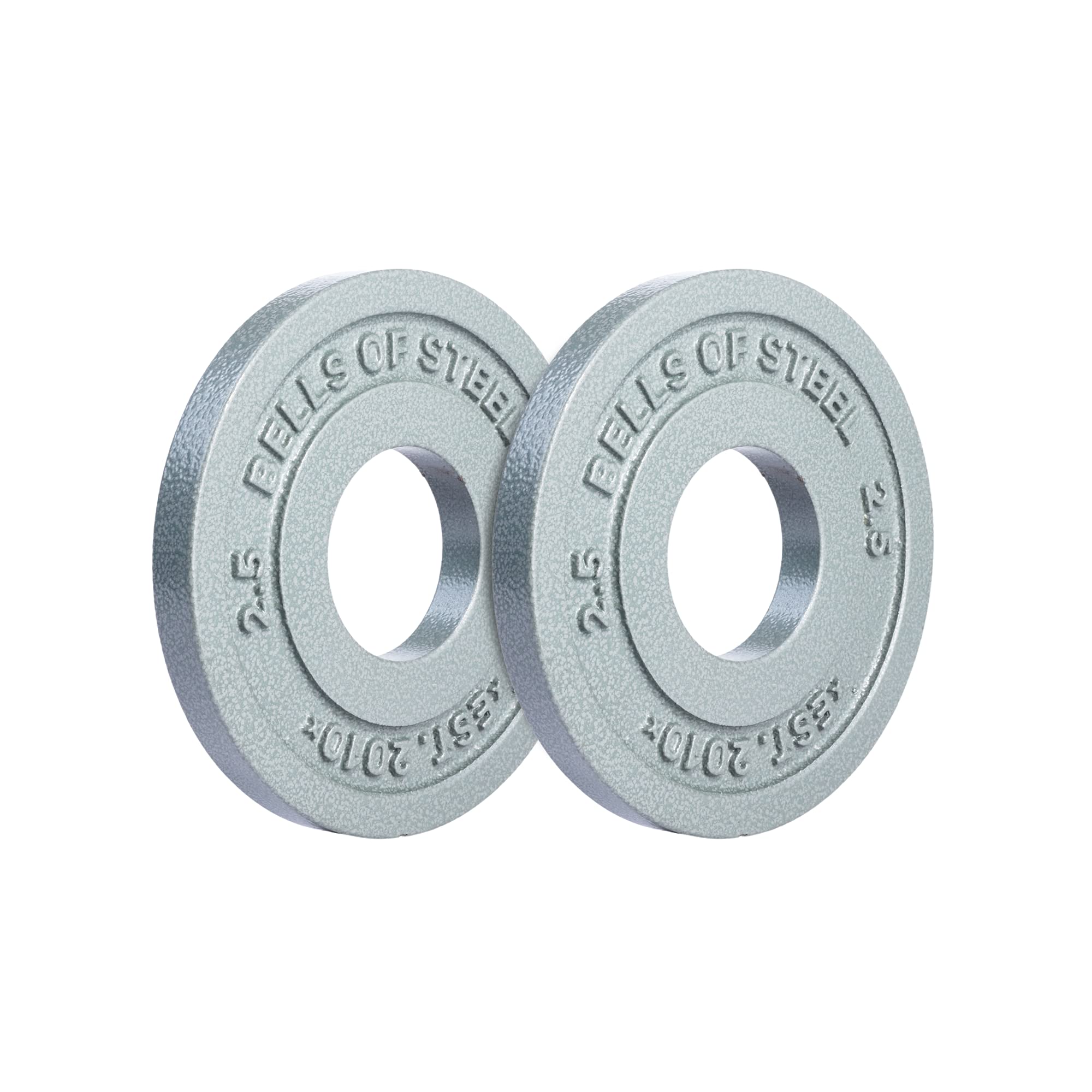 Bells of Steel Olympic Weight Plates - Cast Iron Machined Barbell Weights for Home & Commercial Gym Use - Strength Training Equipment for Deadlifts, Squats, Bench Press & Shoulder Press - Perfect for CrossFit, Powerlifting & Weightlifting Workouts