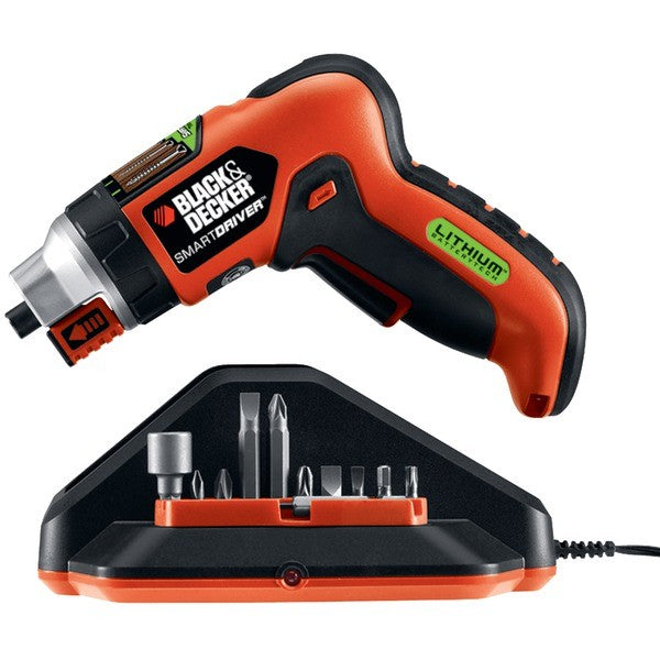 BLACK + DECKER 4V Max Lithium Cordless Automatic Screwdriver LI4000 - Perfect for Home Repairs, DIY Projects & Furniture Assembly