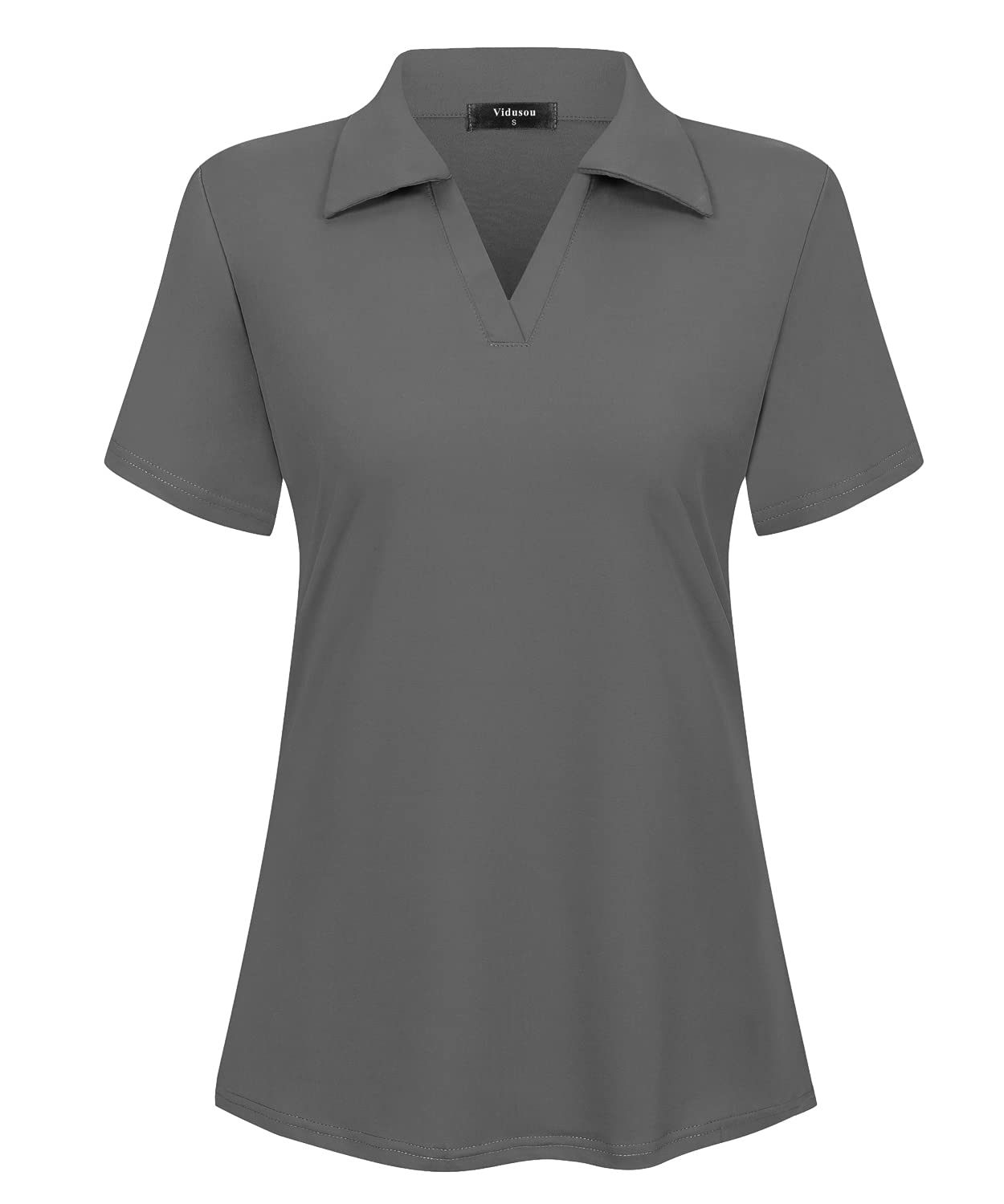 Women's Short Sleeve Golf Polo Shirts - Breathable Moisture-Wicking Tennis & Workout Tops - Perfect for Golf, Tennis, Gym & Casual Wear