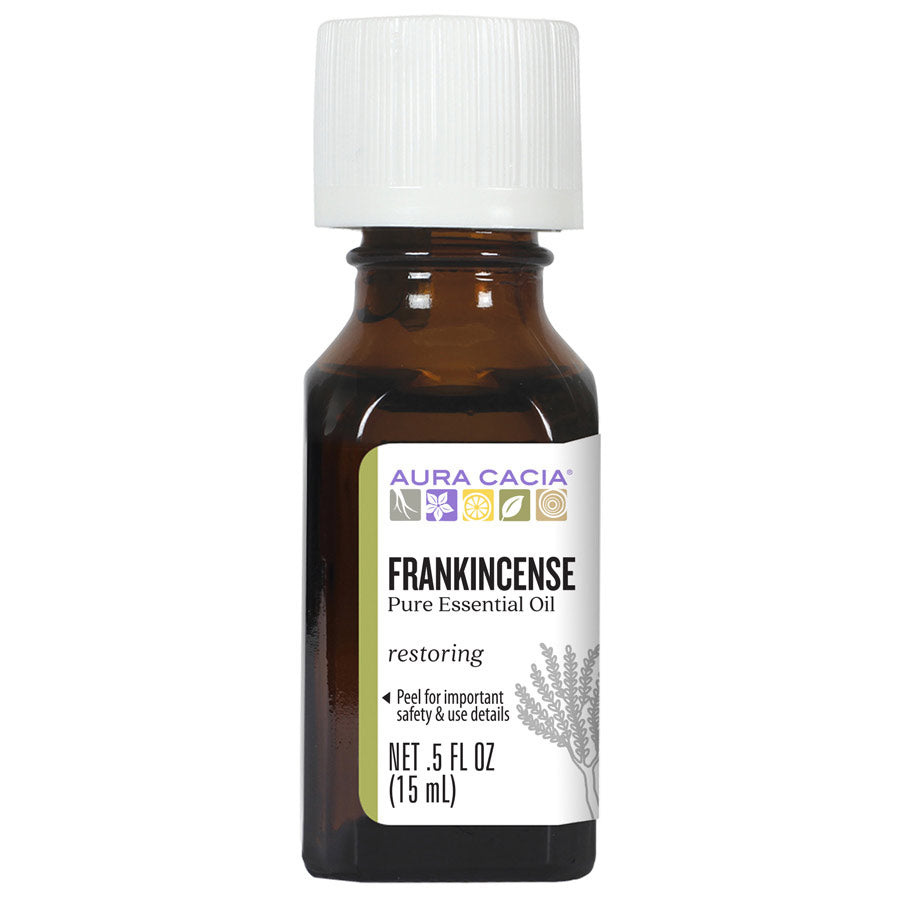 Premium Frankincense Essential Oil - 0.5 oz (15ml) 100% Pure Therapeutic Grade for Aromatherapy, Meditation & Skin Care