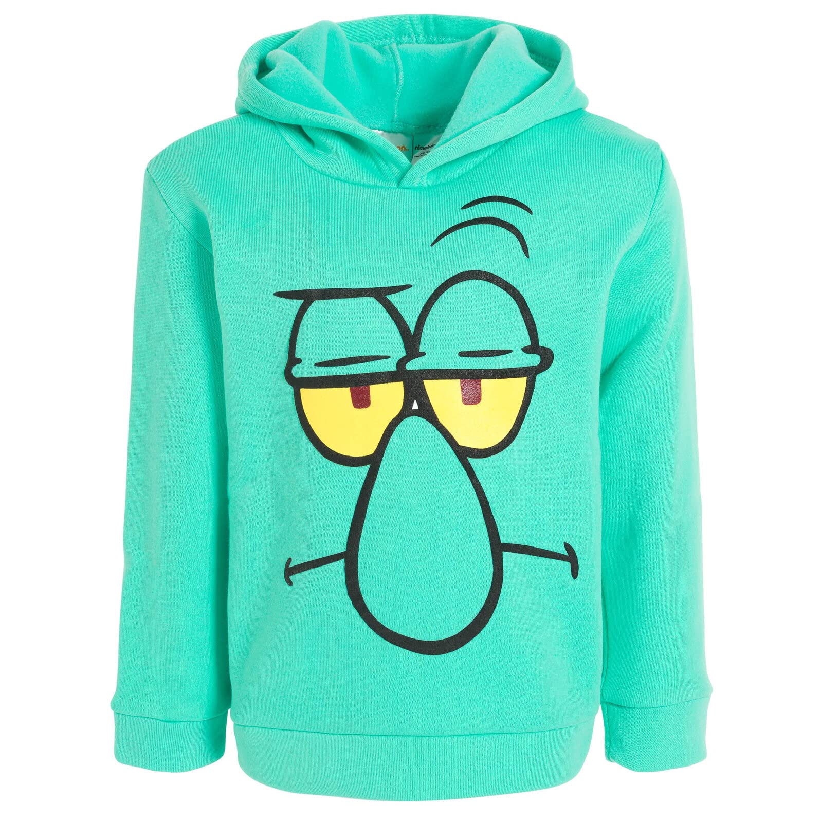 SpongeBob SquarePants Fleece Hoodie Costume for Kids & Adults - Soft & Warm Cartoon Character Outfit for Halloween, Cosplay & Casual Wear