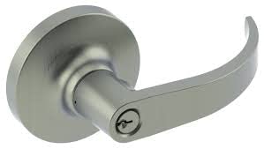 Archer Lever Passage Cylindrical Lock - Satin Chrome Finish (Model 000313) | Secure Interior Doors for Homes & Offices