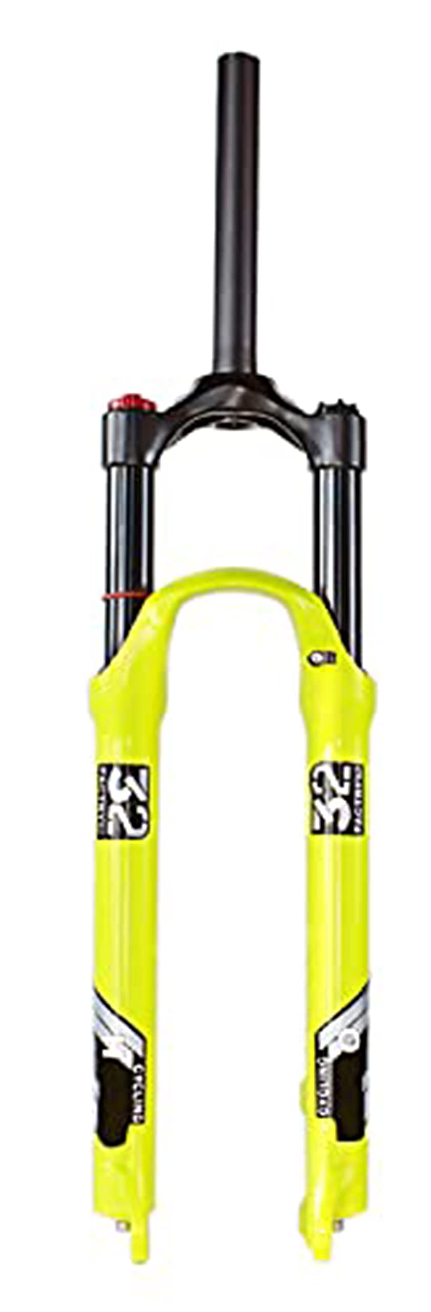Ultralight MTB Air Suspension Forks 26/27.5/29 Inch 140mm Travel - Remote Lockout & Rebound Adjust - Straight/Tapered QR 9mm - Disc Brake Compatible - Perfect for Trail Riding, Downhill & Mountain Biking Adventures