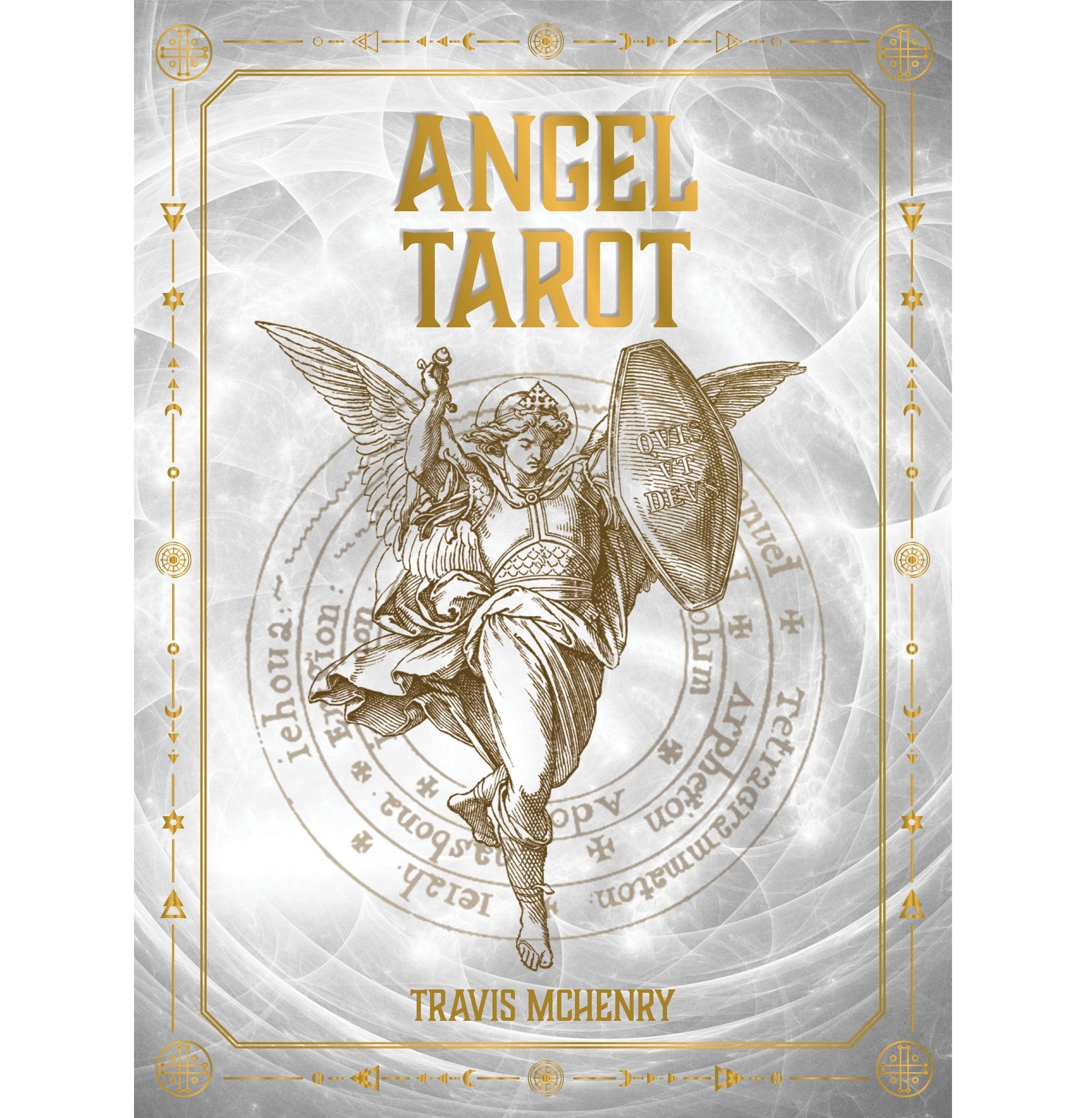 Angel Tarot Cards Deck - 78 Card Set with Guidebook for Divination, Spiritual Guidance & Angel Messages | Perfect for Beginners, Psychic Readings & Meditation