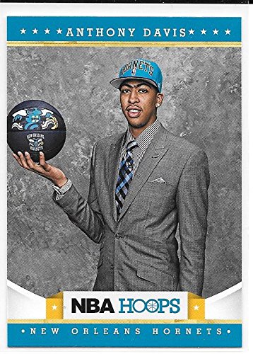 Anthony Davis 2012-13 NBA Hoops New Orleans Hornets Rookie Card #275 - Rare Basketball Trading Card for Collectors & Fans - Perfect for Display, Investment & Sports Memorabilia Collections