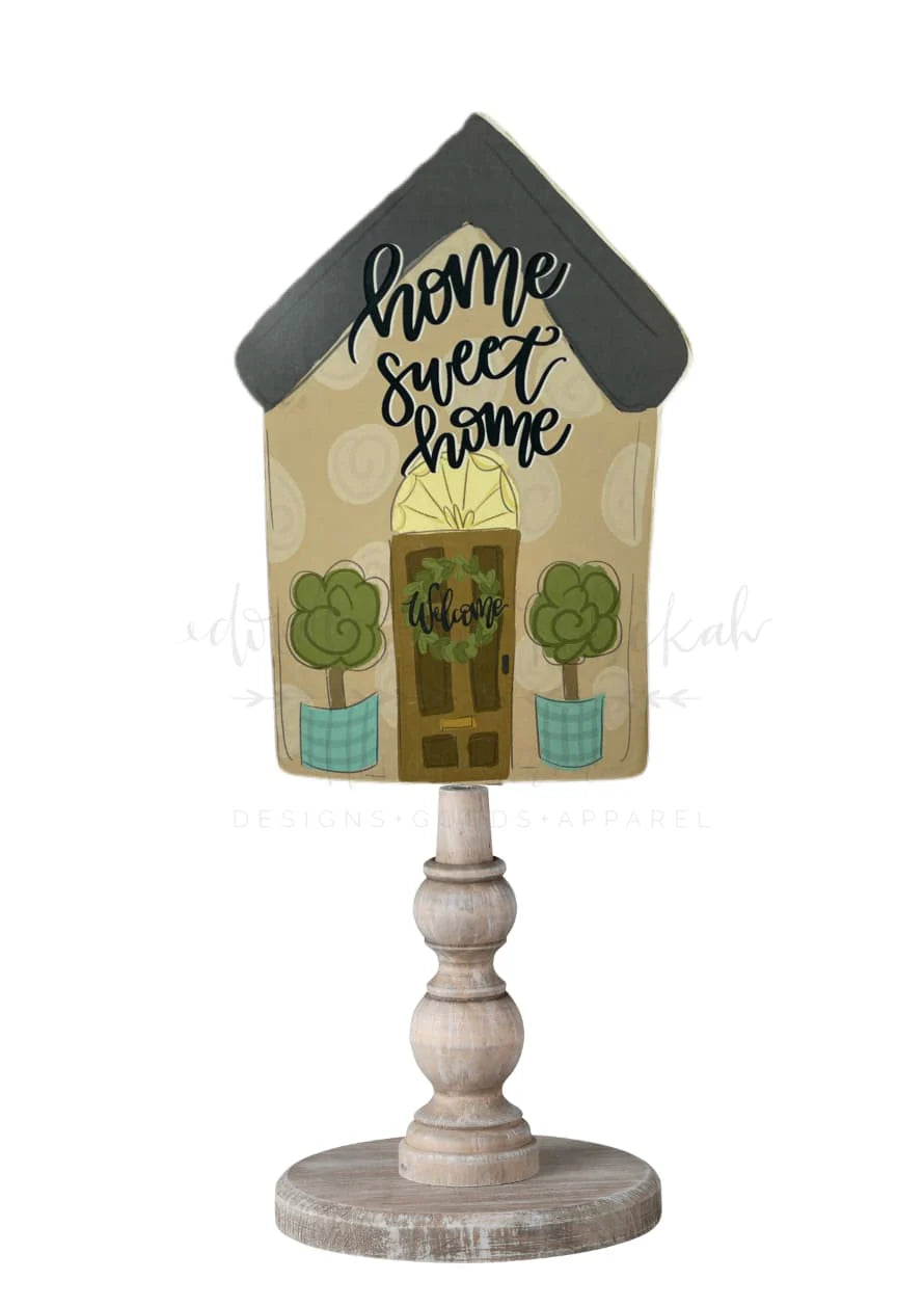 Home Sweet Home Decorative Throw Pillow Cover - Cozy Farmhouse Style Couch & Bedroom Decor for Living Room, Sofa, and Dorm